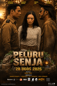official poster of Peluru Senja: The Ghost & the Gun, in cinemas 28 August 2026
