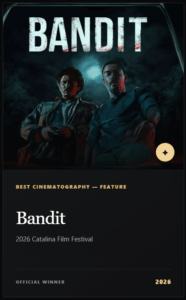 Bandit listed among the 2026 Catalina Film Festival winners